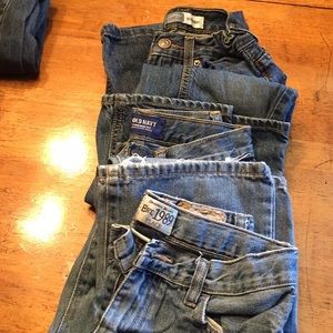Used boys jeans.Children's place...old navy..Levi